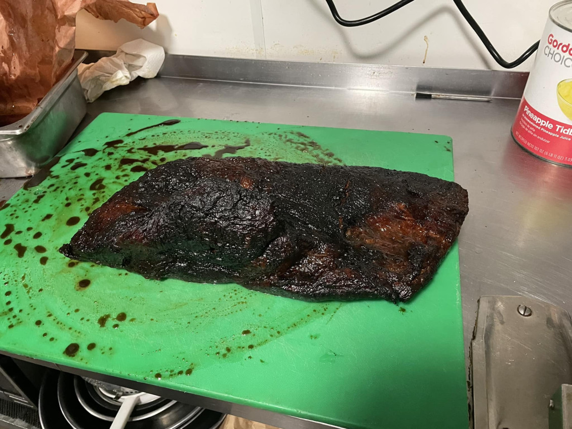 Mouth watering BBQ Brisket